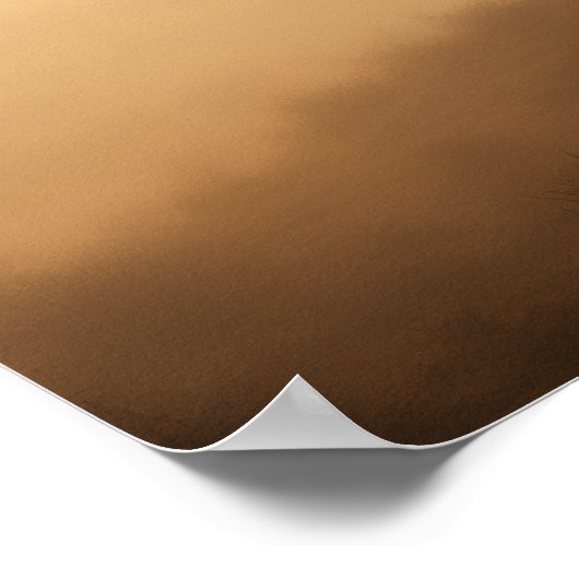 Monsoon Clouds Poster - Dramatic Desert Sky Print (Hoek)