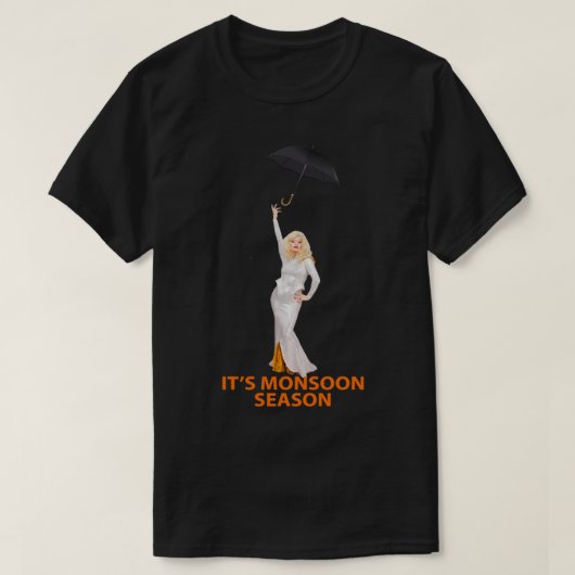 Monsoon seizoen t-shirt (Design voorkant)