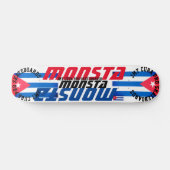 MONSTA! JMT CUBA 7 3/4-inch skateboard Deck (Horizontaal)