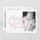 monster 1 briefkaart (Voorkant / Achterkant)