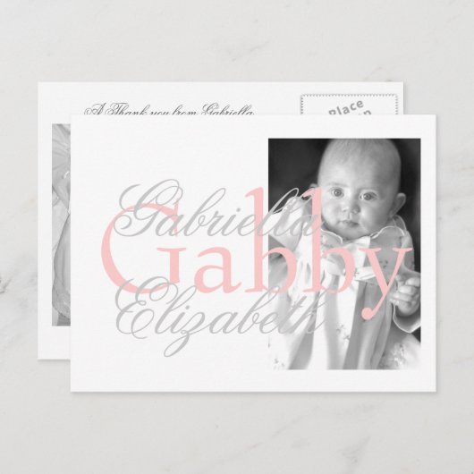 monster 1 briefkaart (Voorkant / Achterkant)