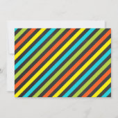 Monster 1e verjaardag uitnodiging met foto (Achterkant)