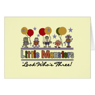 Monster 3e verjaardag Tshirts en geschenken