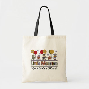Monster 3e verjaardag Tshirts en geschenken Tote Bag