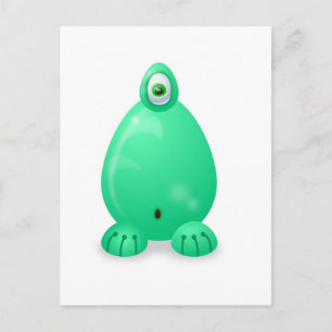 Monster 8 briefkaart