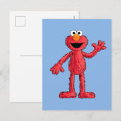 Monster aan het einde van dit artikel | Cutie Elmo Briefkaart (Voorkant / Achterkant)