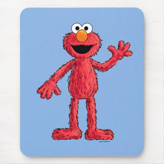 Monster aan het einde van dit artikel | Cutie Elmo Muismat (Voorkant)