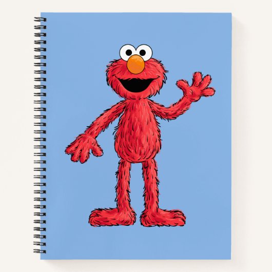 Monster aan het einde van dit artikel | Cutie Elmo Notitieboek (Voorkant)
