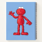 Monster aan het einde van dit artikel | Cutie Elmo Notitieboek (Achterkant)