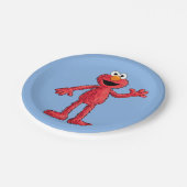 Monster aan het einde van dit artikel | Cutie Elmo Papieren Bordje (Gekanteld)