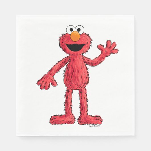 Monster aan het einde van dit artikel | Cutie Elmo Servet (Voorkant)
