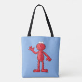Monster aan het einde van dit artikel | Cutie Elmo Tote Bag (Achterkant)