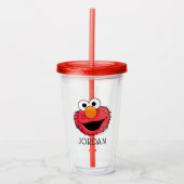 Monster aan het einde van dit artikel | Elmo Acryl Drinkbeker (Voorkant)