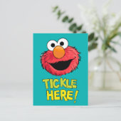 Monster aan het einde van dit artikel | Elmo Briefkaart (Staand voorkant)