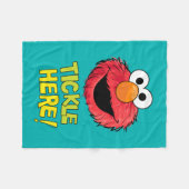 Monster aan het einde van dit artikel | Elmo Fleece Deken (Voorkant (Horizontaal))