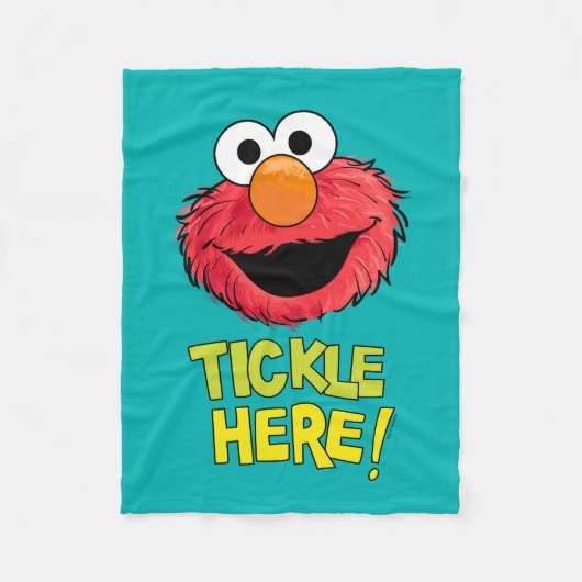 Monster aan het einde van dit artikel | Elmo Fleece Deken (Voorkant)