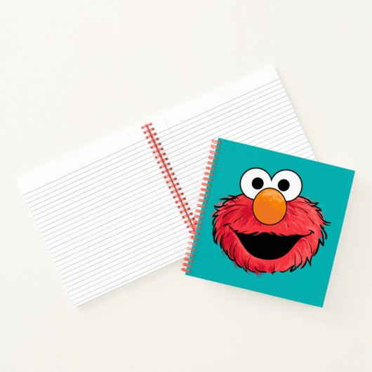 Monster aan het einde van dit artikel | Elmo Notitieboek (Binnen)