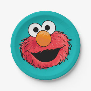 Monster aan het einde van dit artikel Elmo Papieren Bordje
