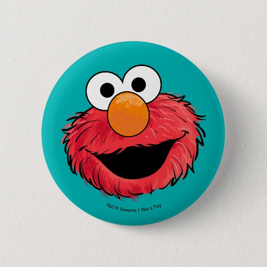 Monster aan het einde van dit artikel | Elmo Ronde Button 5,7 Cm (Voorkant)