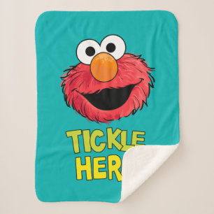 Monster aan het einde van dit artikel Elmo Sherpa Deken