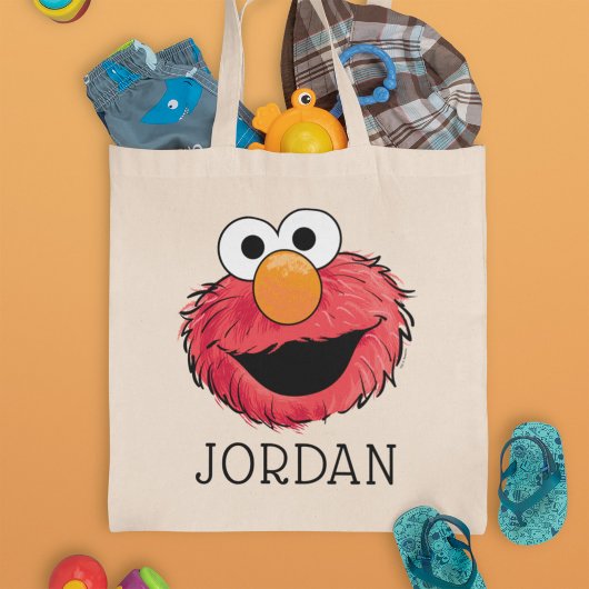Monster aan het einde van dit artikel | Elmo Tote Bag