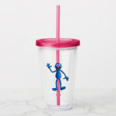 Monster aan het einde van dit artikel | Grover Acryl Drinkbeker (Voorkant)