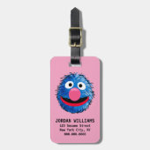 Monster aan het einde van dit artikel | Grover Bagagelabel (Voorkant verticaal)