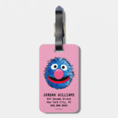 Monster aan het einde van dit artikel | Grover Bagagelabel (Achterkant verticaal)