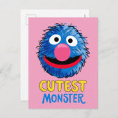 Monster aan het einde van dit artikel | Grover Briefkaart (Voorkant / Achterkant)
