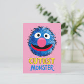 Monster aan het einde van dit artikel | Grover Briefkaart (Staand voorkant)