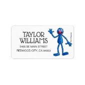 Monster aan het einde van dit artikel | Grover Etiket (Voorkant)