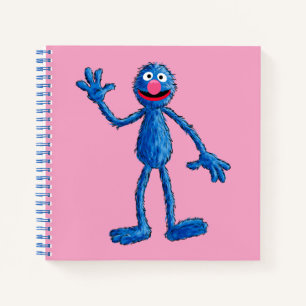 Monster aan het einde van dit artikel Grover Notitieboek