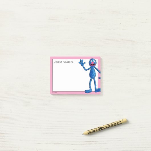 Monster aan het einde van dit artikel | Grover Post-it® Notes (Op bureau)