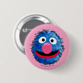 Monster aan het einde van dit artikel | Grover Ronde Button 5,7 Cm (Voorkant /achterkant)