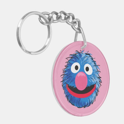 Monster aan het einde van dit artikel | Grover Sleutelhanger (Voorkant Links)