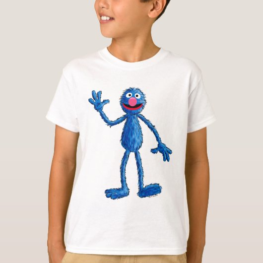 Monster aan het einde van dit artikel | Grover T-shirt (Voorkant)