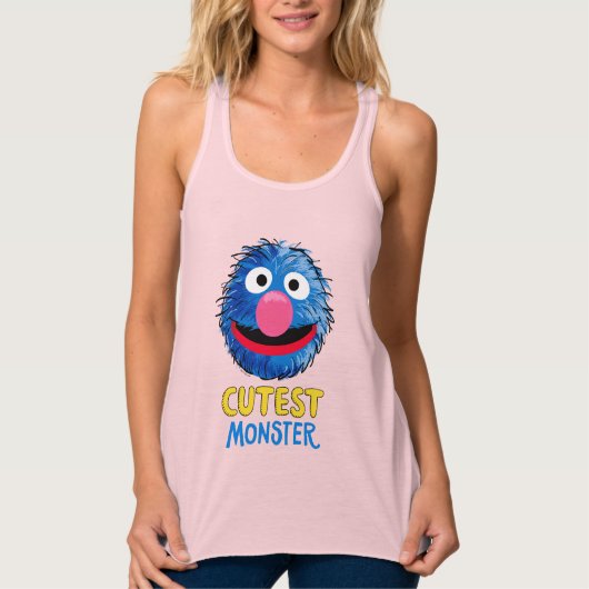 Monster aan het einde van dit artikel | Grover Tanktop (Voorkant)