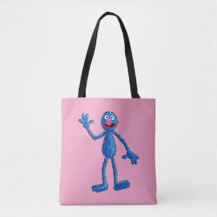 Monster aan het einde van dit artikel   Grover Tote Bag