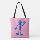 Monster aan het einde van dit artikel | Grover Tote Bag (Achterkant)