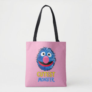 Monster aan het einde van dit artikel Grover Tote Bag
