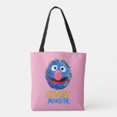 Monster aan het einde van dit artikel | Grover Tote Bag (Achterkant)