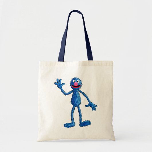 Monster aan het einde van dit artikel | Grover Tote Bag (Voorkant)