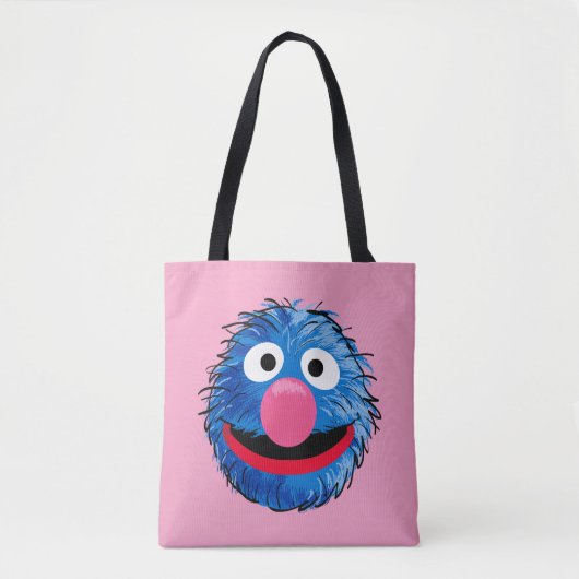 Monster aan het einde van dit artikel | Grover Tote Bag (Voorkant)