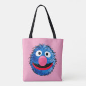 Monster aan het einde van dit artikel | Grover Tote Bag (Achterkant)