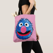 Monster aan het einde van dit artikel | Grover Tote Bag (Dichtbij)