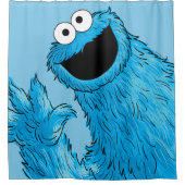 Monster aan het einde van dit artikel | Koekje Douchegordijn (Voorkant)