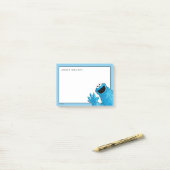 Monster aan het einde van dit artikel | Koekje Post-it® Notes (Op bureau)