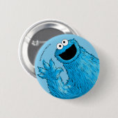 Monster aan het einde van dit artikel | Koekje Ronde Button 5,7 Cm (Voorkant /achterkant)