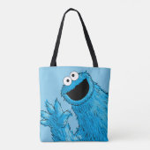Monster aan het einde van dit artikel | Koekje Tote Bag (Achterkant)