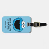 Monster aan het einde van dit artikel | Koekjesmon Bagagelabel (Voorkant horizontaal)